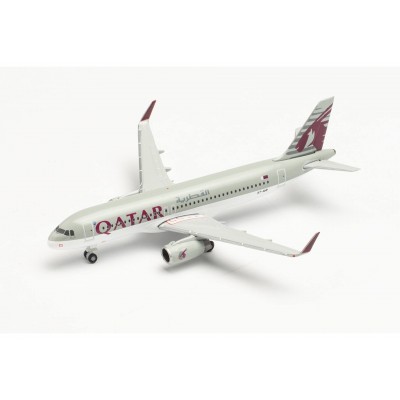 Qatar Airways AIRBUS A320 - 1/500 SCALE - HERPA 535670